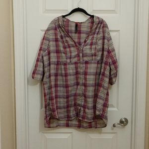 Pure energy plaid shirt